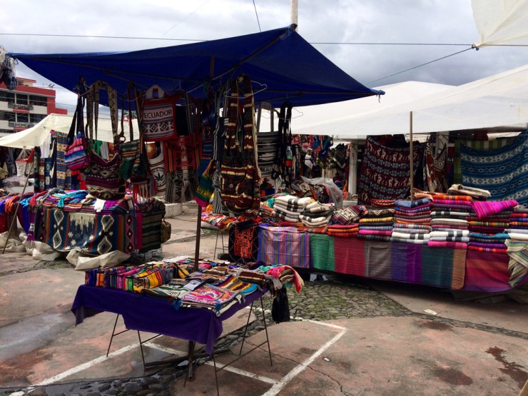 Marché de Otavalo bondé