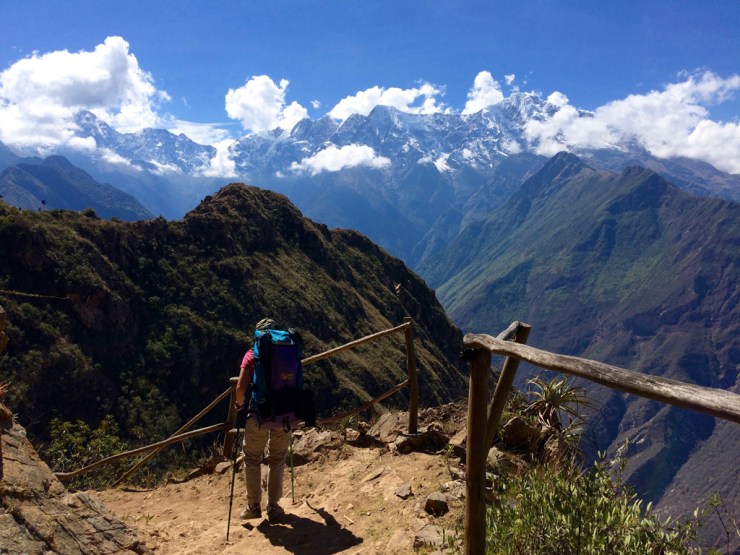Quel panorama au début du chemin!