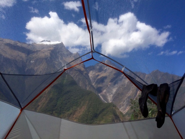 Moustiquaire avec vue