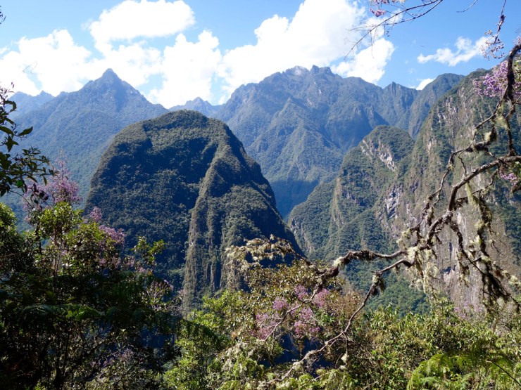 Vue depuis le chemin qui monte