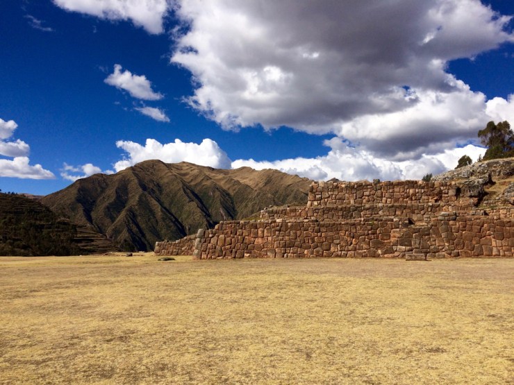 Une petite partie des murs