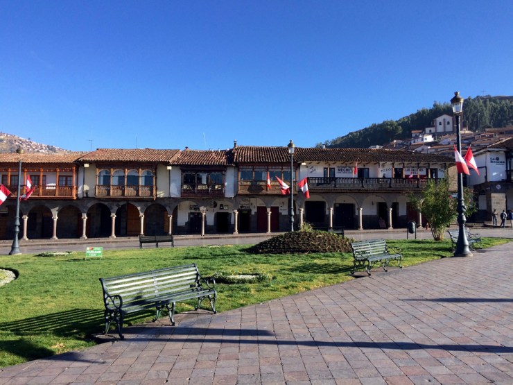 Plaza de Armas tôt le matin