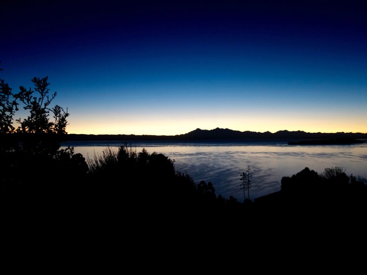 Lever du jour depuis la chambre