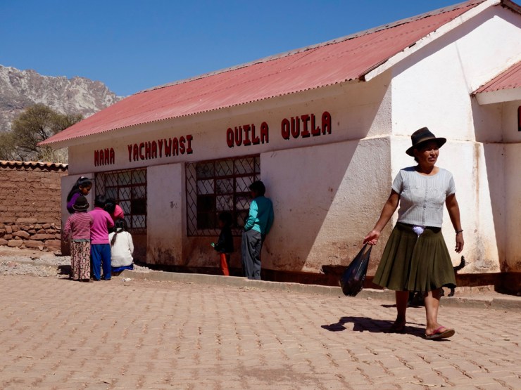 La partie sobre du village