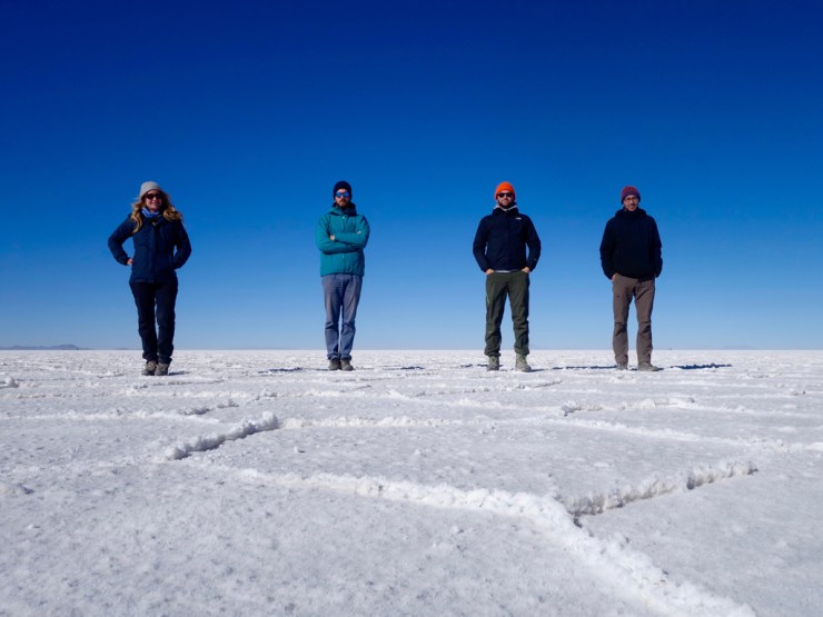 Le quatuor de choc !