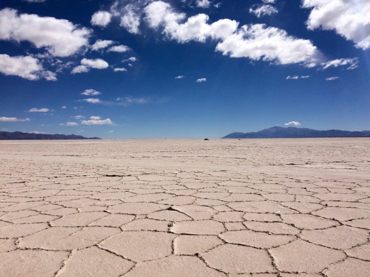 On retrouve les dessins typiques du sel