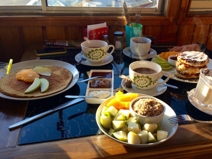 Oh, un vrai petit-déjeuner !