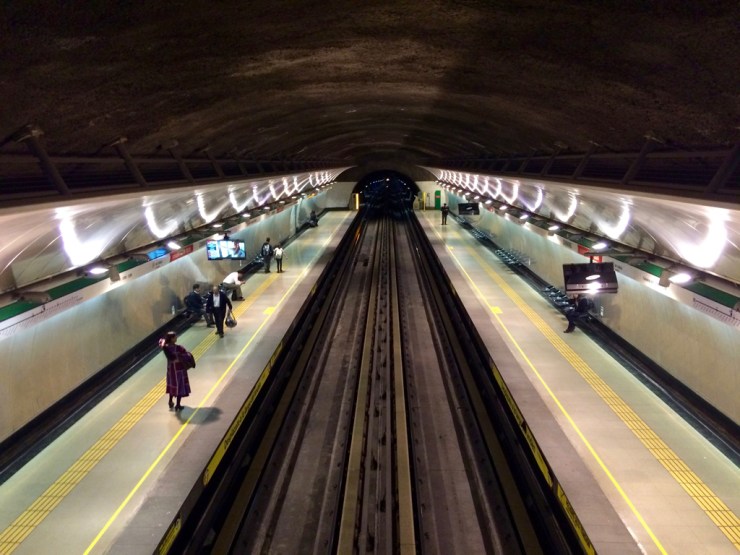 Assez récent ce métro !