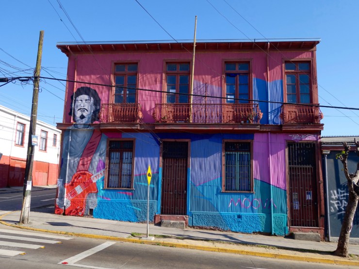 ça c'est une maison colorée !