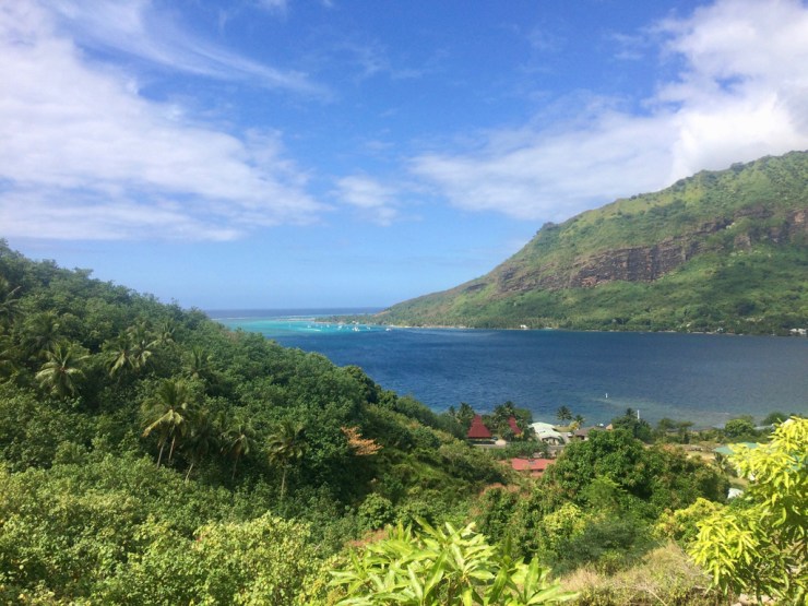 Vue depuis la montagne magique