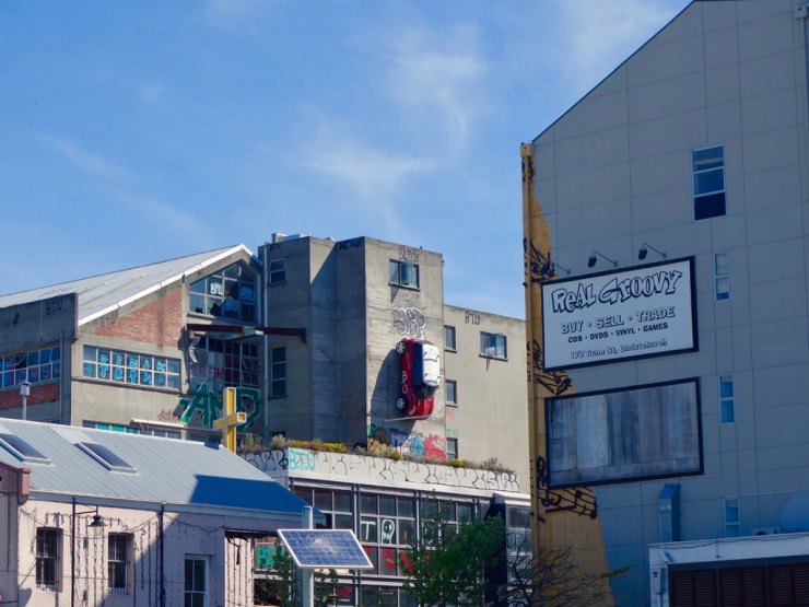 Une ville un peu abandonnée...