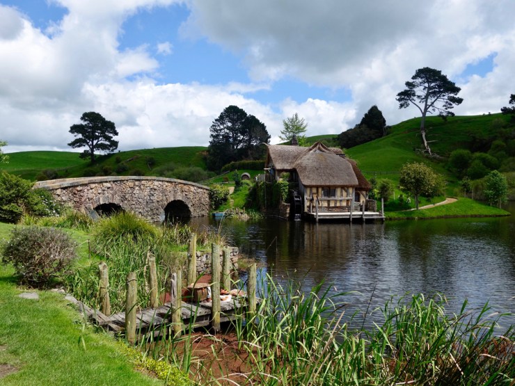 Le moulin et le pont